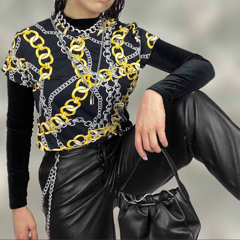 Chains Printed T-Shirt ⛓ By J.McLaughlin